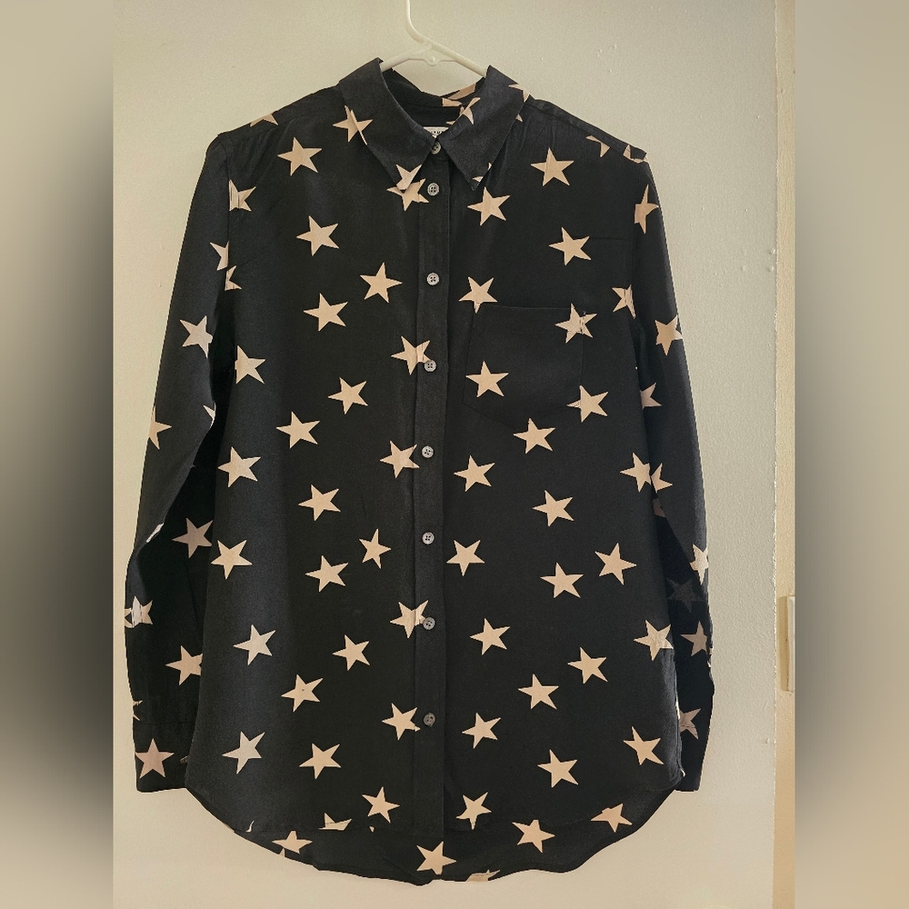 Equipement 100% Silk Star Shirt